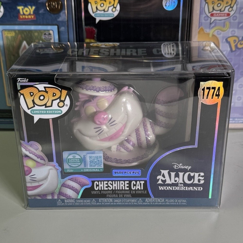 Funko Pop! Cheshire Cat #1774 Alice in Wonderland LE 9500 + Protector